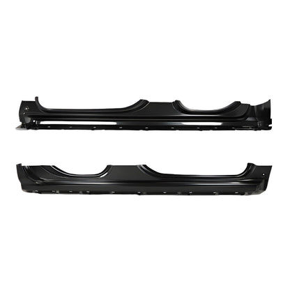 Paneles Protectores Silverado Sierra Cabina Y Media 14 A 18 Negro