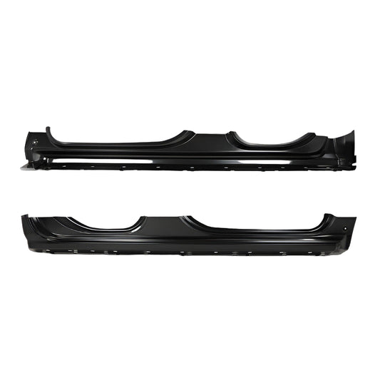 Paneles Protectores Silverado Sierra Cabina Y Media 14 A 18 Negro