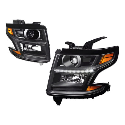 Led Drl Headlights Chevrolet Tahoe Suburban 2015 to 2020
