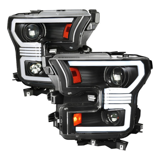 Par De Faros Led Secuencial Ford Lobo F-150 2015 2016 2017 Derecho