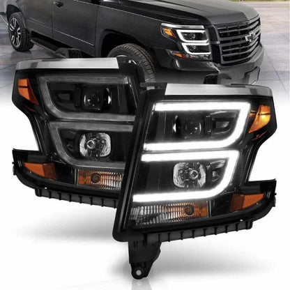 Led Headlights Chevrolet Tahoe Suburban Ls Lt 2015 to 2020