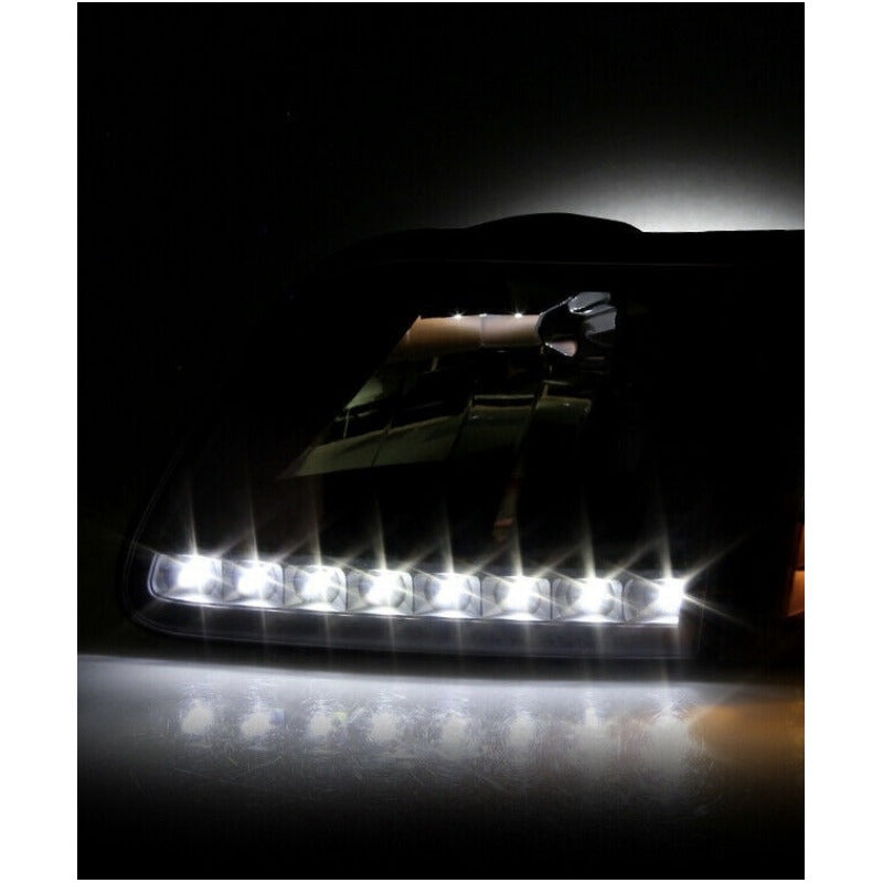 Faros Led F-150 Expedition Sin Cuartos 1997 A 2003 Ambos Lados
