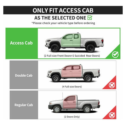 Running Boards Double Cab Toyota Tacoma 2005 to 2023