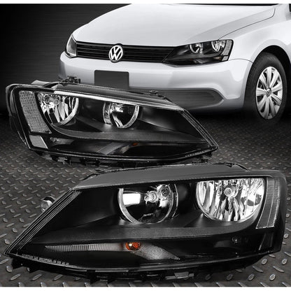 Faros Delanteros Vw Jetta Sedan 2011 2012 A 2018 Ambos Lados