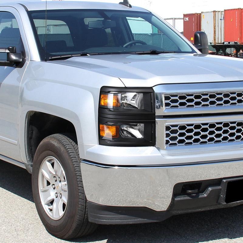 Par De Faros Chevrolet Silverado 1500 2014 2015