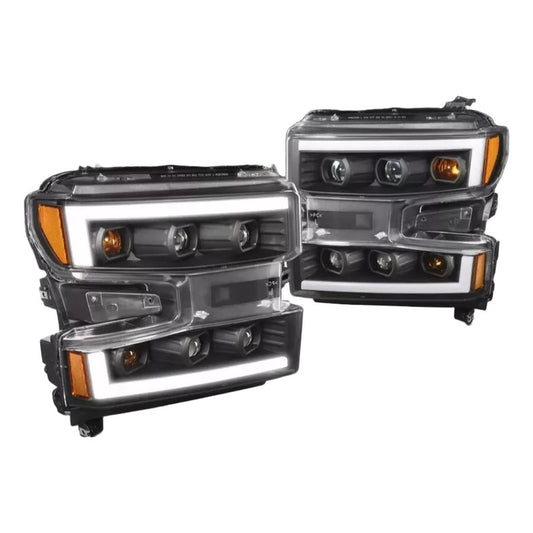 Faros Led Drl Chevy Silverado 1500 2019 2020 2021