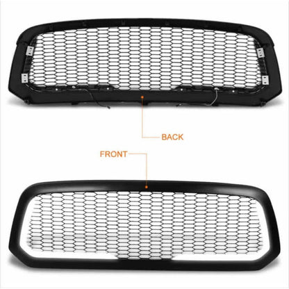Parrilla Panal Mate Led Drl 2013-2018 Ram 1500/2019-2020