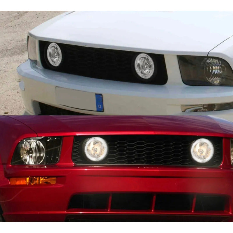 Faros De Niebla Mustang Gt Halo 2005 2006 2007 2008 2009 Transparente