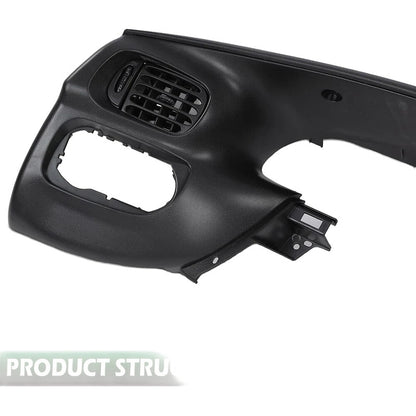 Bisel De Tablero Ford F-150 Lobo 1997 1998 1999 A 2003 Negro
