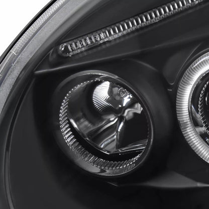Faros Volkswagen Beetle Negro 1998 1999 A 2005