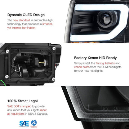 Led Headlights Ford F-150 2013 2014