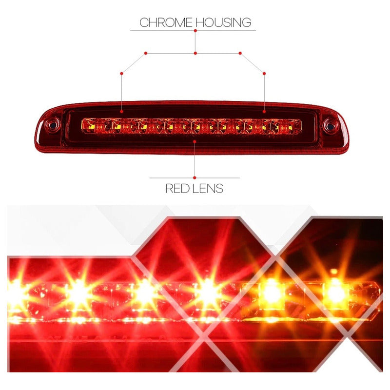 Luz Trasera Led De Freno Dodge Dakota 1997 1998 A 2007
