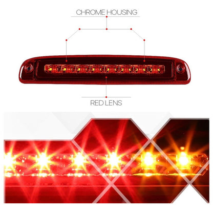 Luz Trasera Led De Freno Dodge Dakota 1997 1998 A 2007