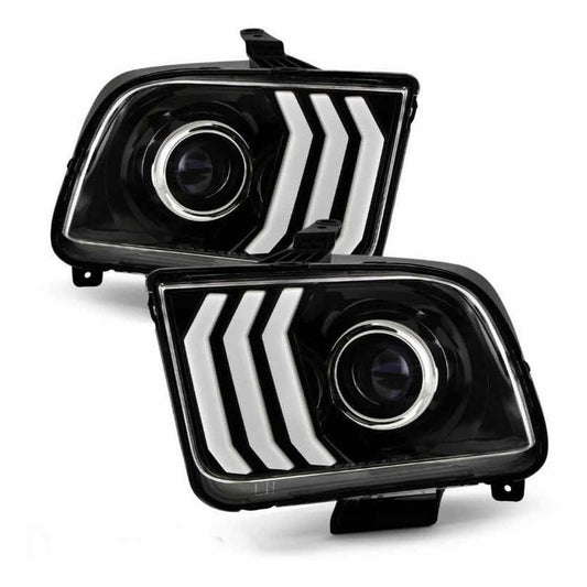 Par De Faros Led Ford Mustang 2005 2006 2007 2008 2009