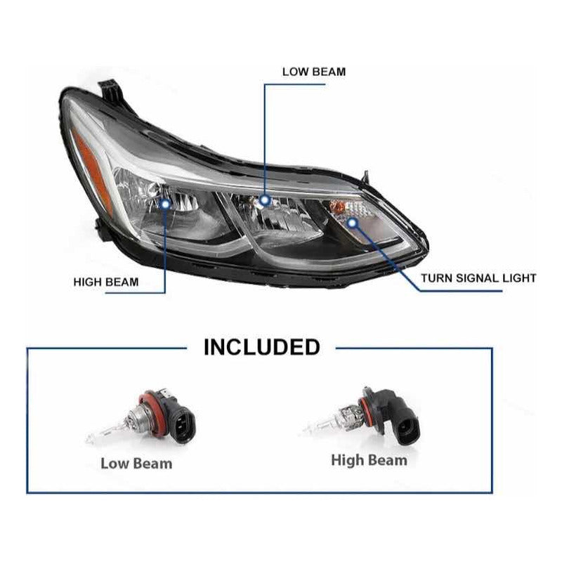 Chevrolet Cruze Headlights 2016 2017 2018
