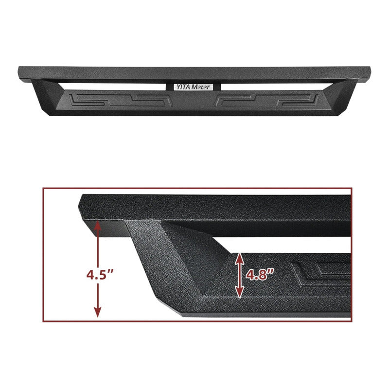 Estribos Laterales Ford Bronco 2021 2022 A 2024 Negro