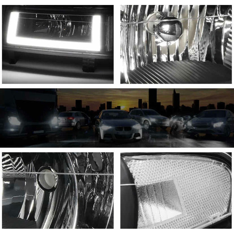 Par De Faros Led Chev Colorado/gmc Canyon 2004 2005 A 2012