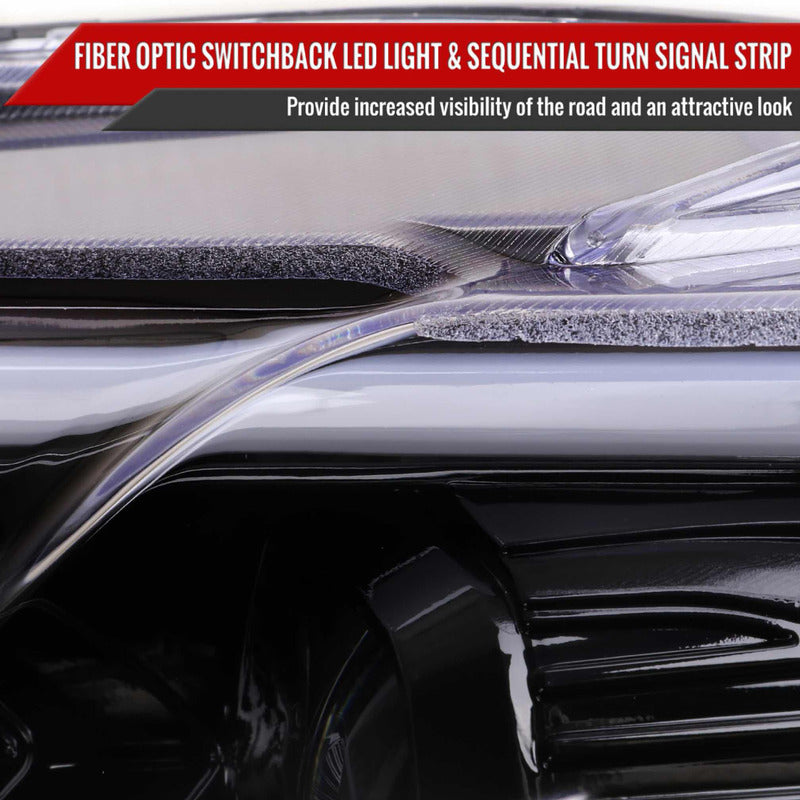 Faros Led Ford Fusion Switchback 2013 2014 A 2016 Cromados