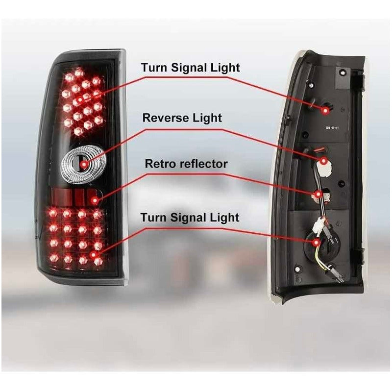 Calaveras Led Silverado Sierra 1999 2000 2001 2002 A 2006