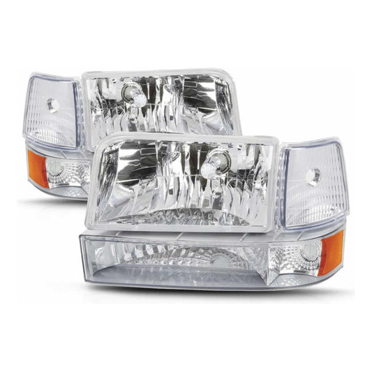 Ford F-150 Bronco headlights 1992 to 1996