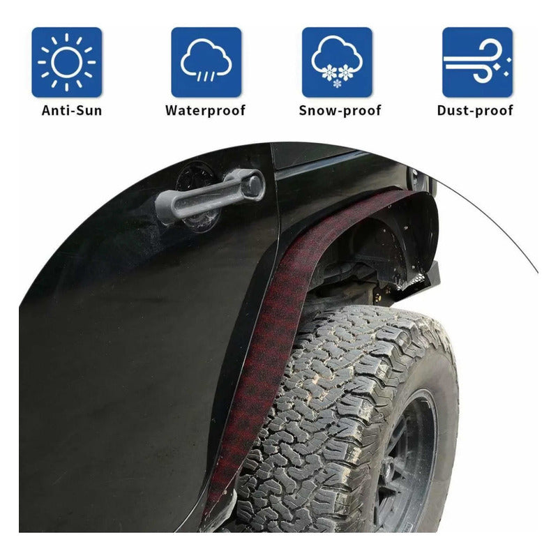 Metal Corner Guards Jeep Wrangler Jk 2007 to 2018