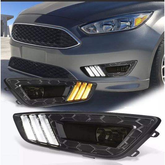 Faros Led Parachoque Ford Focus 2015 2016 2017