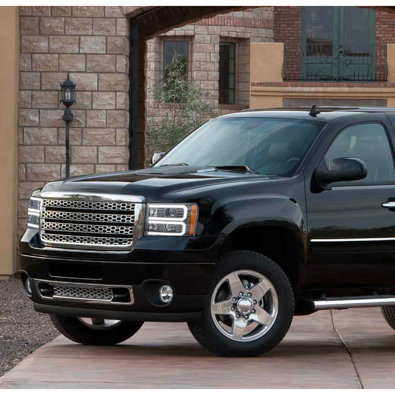 Par De Faros Led Gmc Sierra 2007 2008 2009 2010 2011 A 2014