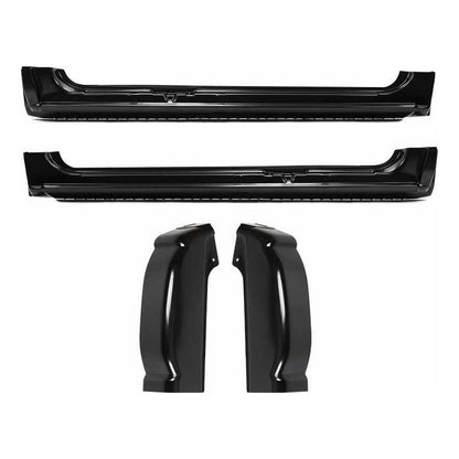 Panel Estribos Laterales Chevrolet Silverado GMC Sierra 1999 a 2018