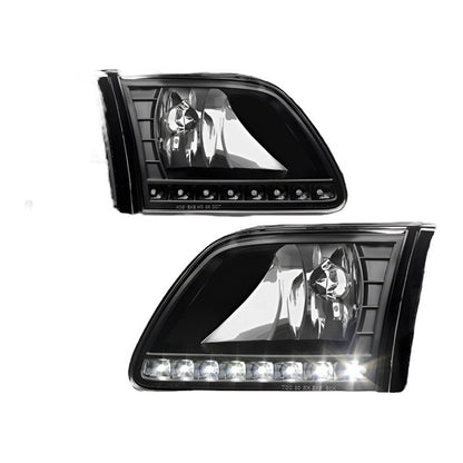 Faros Led F-150 Expedition Sin Cuartos 1997 A 2003 Ambos Lados