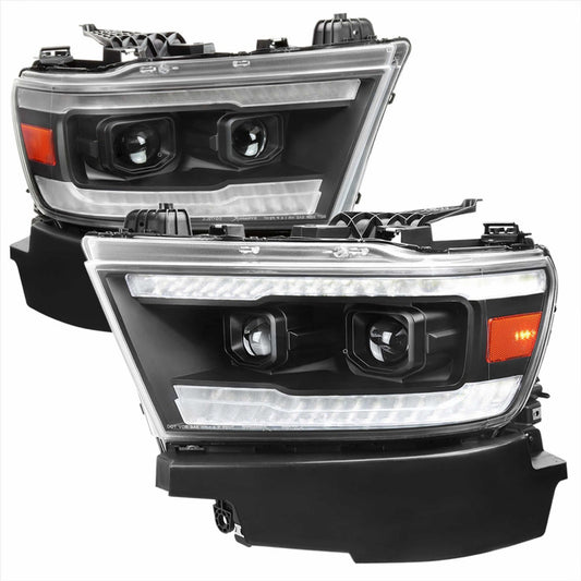 Faros Led Secuenciales Dodge Ram 1500 2019 2020 2021 2022