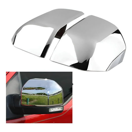 Cubiertas De Espejo F-150 Lobo 2015 2016 2017 2018 A 2020 Plateado