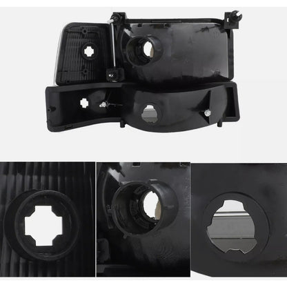 Kit Faros Y Calaveras Ford Lobo F-150 1992 a 1996