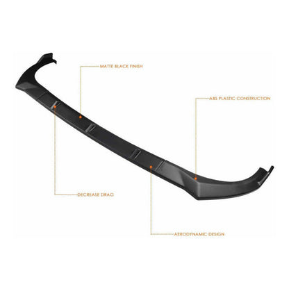 Lip Para Hyundai Elantra Acabado Negro Mate 2021 2022