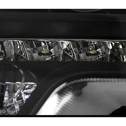 Faros Con Tira Led Ford Lobo F-150 2009 2010 2011 A 2014 Derecho