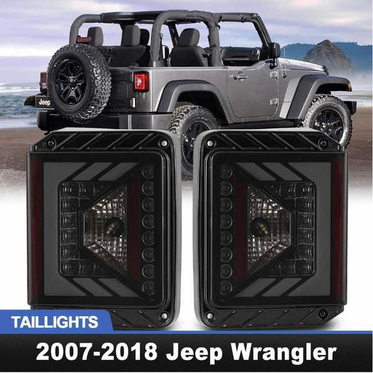 Calaveras Led Jeep Wrangler Jk 2007 a 2016
