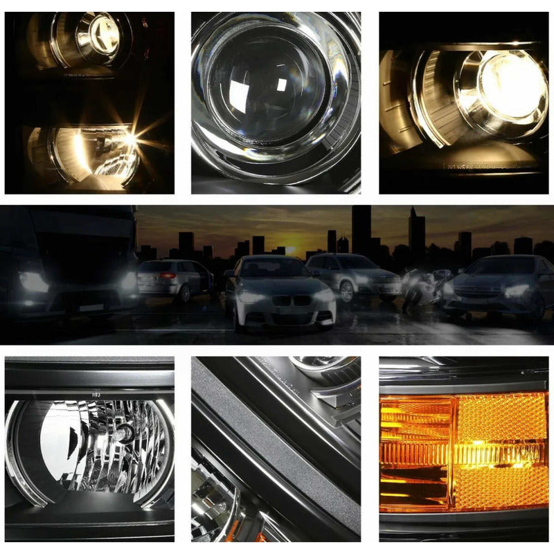 Chevrolet Silverado Cheyenne Projector Headlights 2014 2015