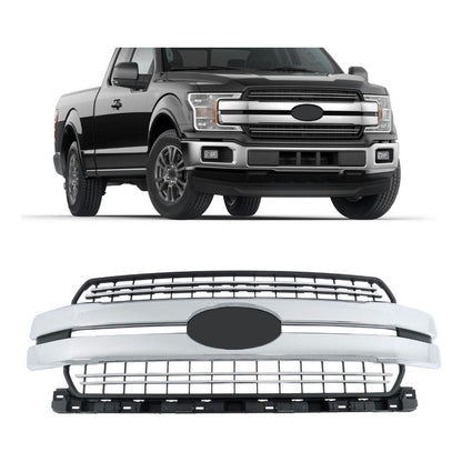 Parrilla Delantera F-150 Lobo Cromada 2018 2019 A 2020