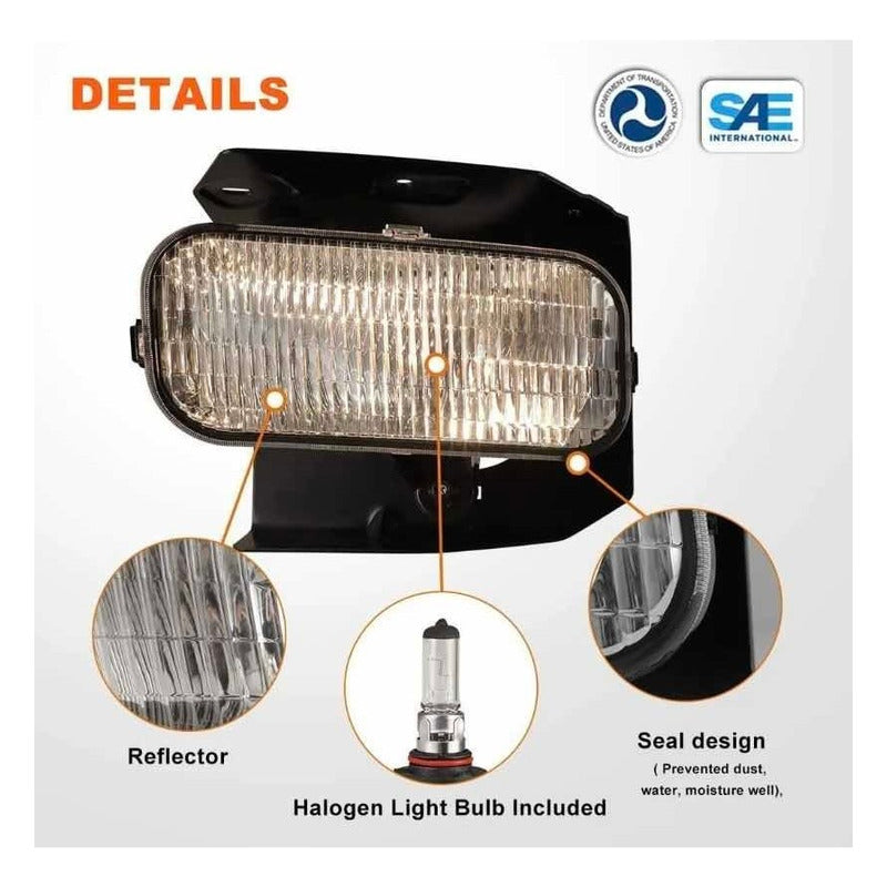Faros De Niebla Ford F-150 Lobo 1999 2000 2001 2002 2003
