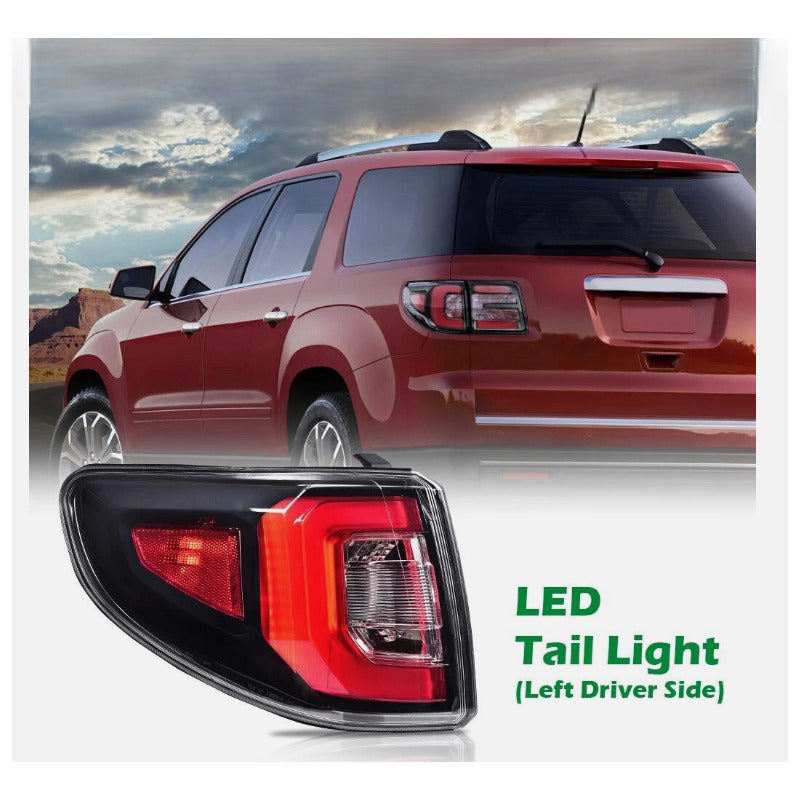 Calavera Led Izquierda Gmc Acadia 2013 2014 2015 2016 Izquierdo/conductor Transparente