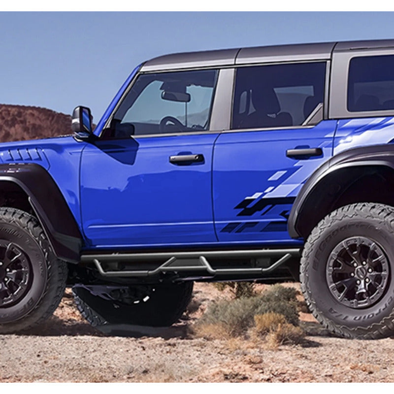 Estribos Laterales Ford Bronco 2021 2022 2023 A 2025 Negro