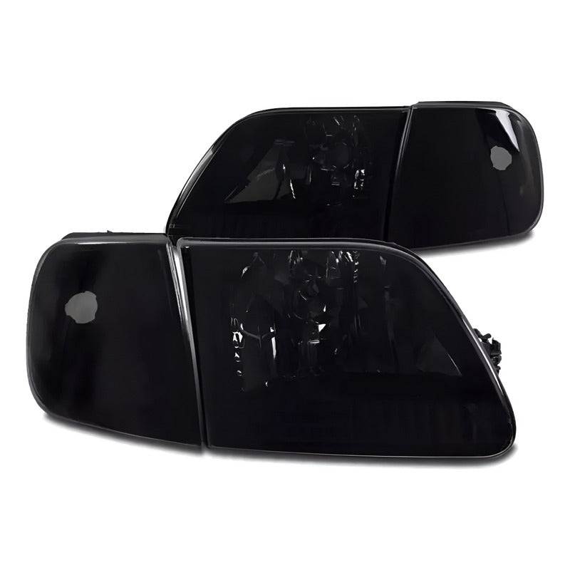Faros Delanteros Ford F-150 Lobo Expedition 1997 A 2002 Ambos Lados