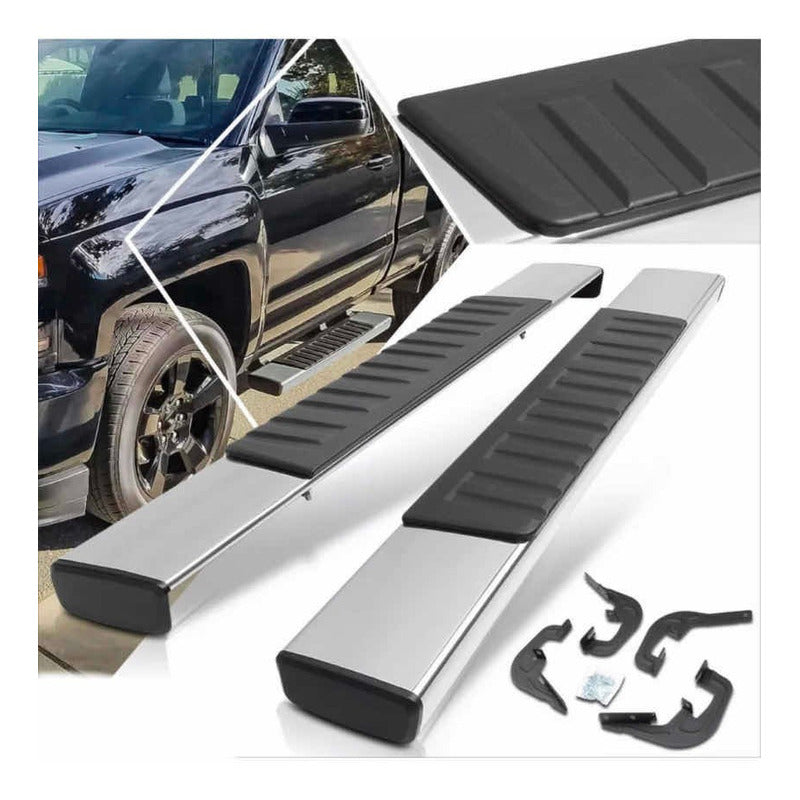 Running Boards Single Cab Chevrolet Silverado Cheyenne GMC Sierra 2017 2018