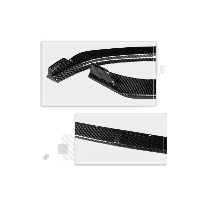 Lip Acc. Delantero Fibra De Carbono Para Mazda 6 2019 A 2021