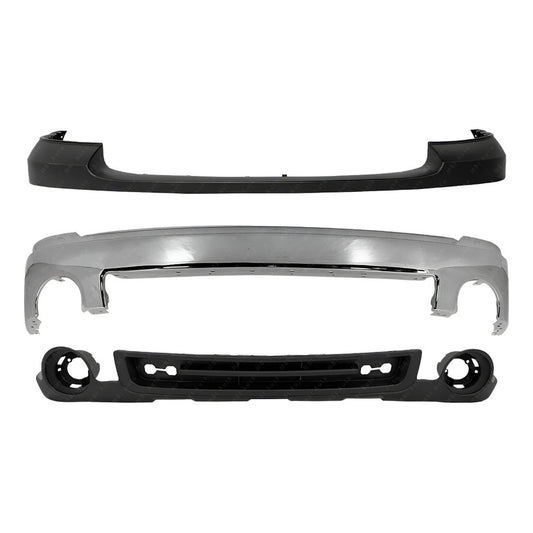 Kit De Facia Delantera Gmc Sierra 1500 2007 2008 A 2013 Negro