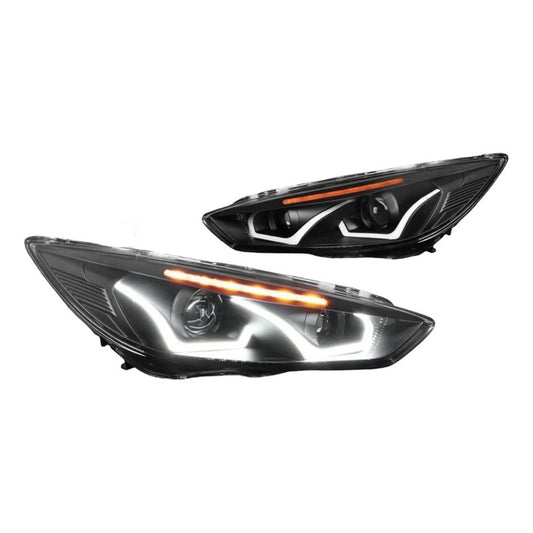Faros Led Ford Focus Con Daño 2015 2016 2017 2018 Ambos Lados