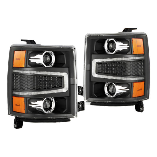 Faros Led Chevrolet Silverado Cheyenne 2014 2015 Alpharex