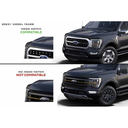 Parrilla Ford F-150 Drl Negro 2021 2022 2023 2024