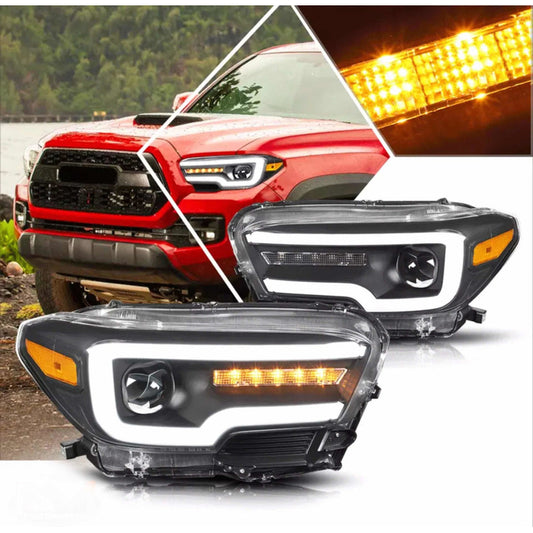 Faros Led Para Toyota Tacoma 2016 2017 2018 2019 2020 2021