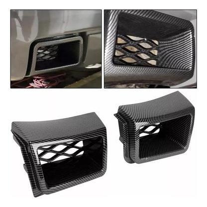 Rejillas De Aire Silverado Ss Fibra De Carbono 2003 A 2007