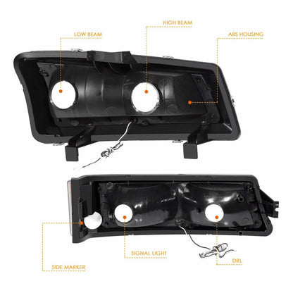 Faros Led Silverado Cheyenne Avalanche 2003 2004 2005 A 2007